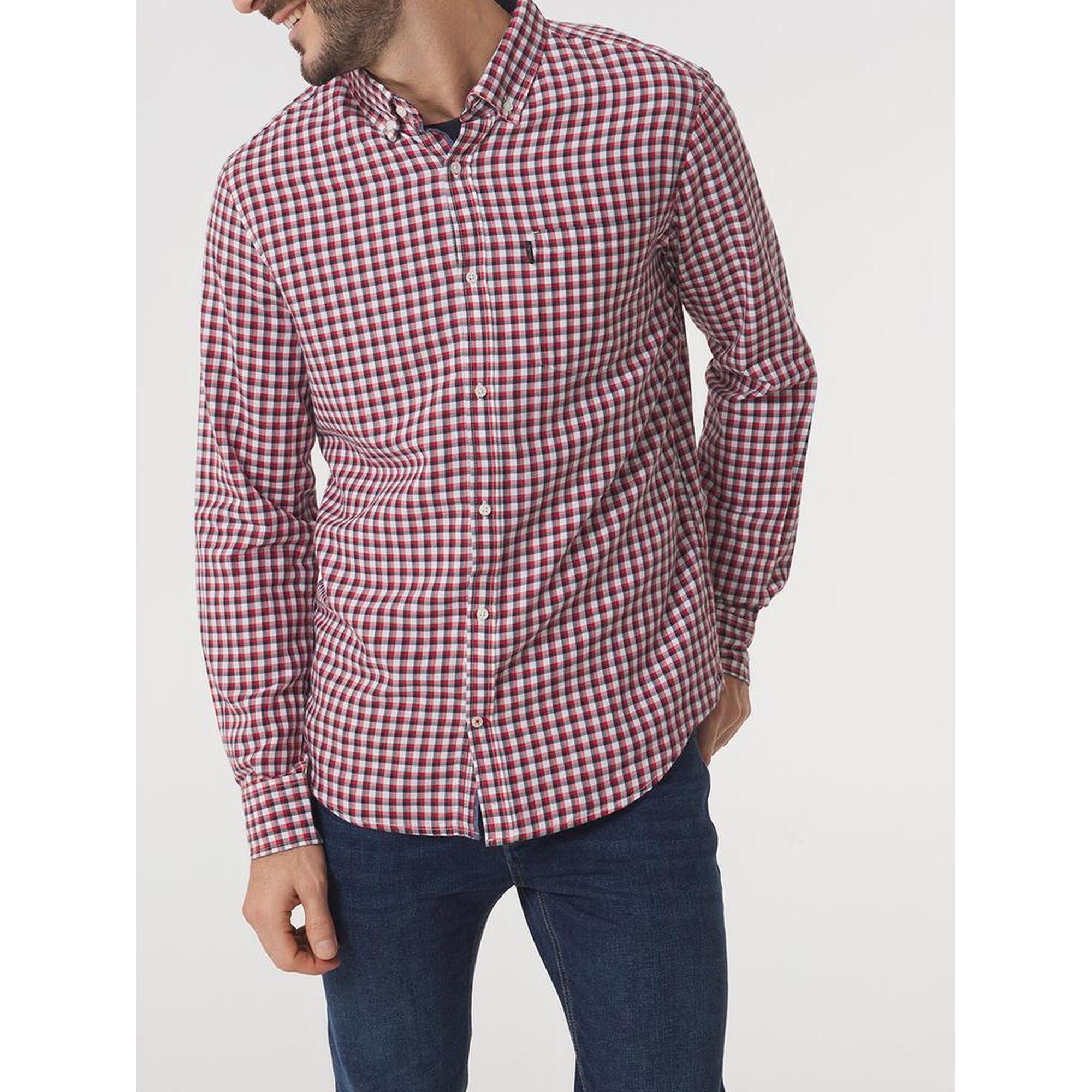 Chemise Homme Silver Bait Manches Longues – Bleu Eau, Taille L – Pêche Natation