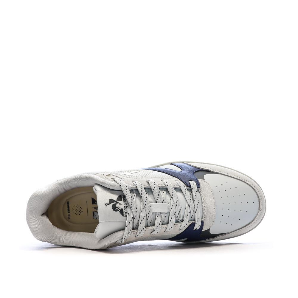 Zapatillas Blancas y Azules para Hombre Le Coq Sportif 2410843 4/7