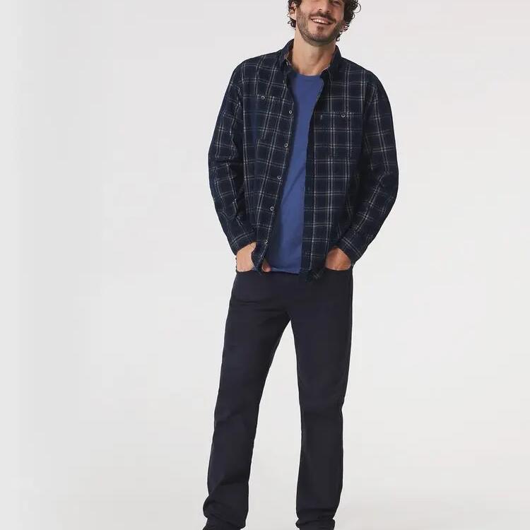 Men's TBS FLOYDCHE Navy Shirt