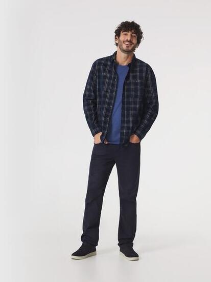 Chemise manches longues Homme - FLOYDCHE Marine