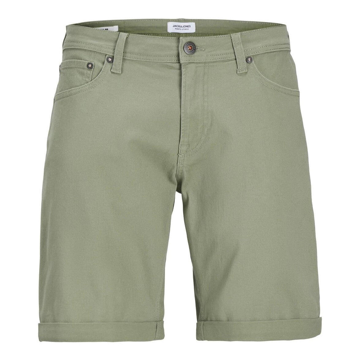 Short Jack & Jones tricot vert huile 1/7