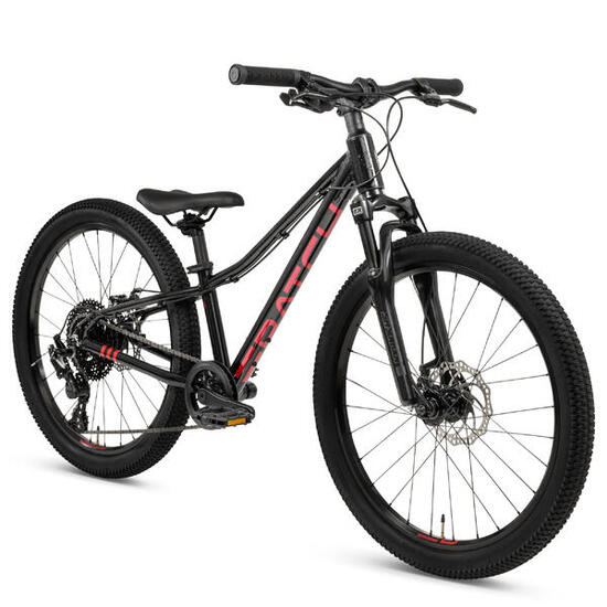 Vélo tout terrain pour enfants Batch 24 pouces, noir galaxie