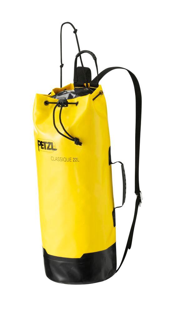 Sac spéléologie Petzl Classique 22 L toile TPU étanche renforcé 60 cm 550 g 1/1