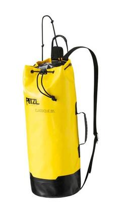 Sac spéléologie Petzl Classique 22 L toile TPU étanche renforcé 60 cm 550 g