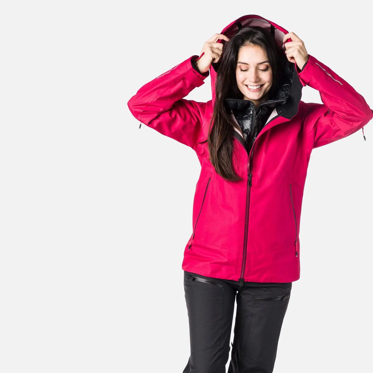 Rossignol SKPR 3L Ski Jas Dames - Roze 2/7