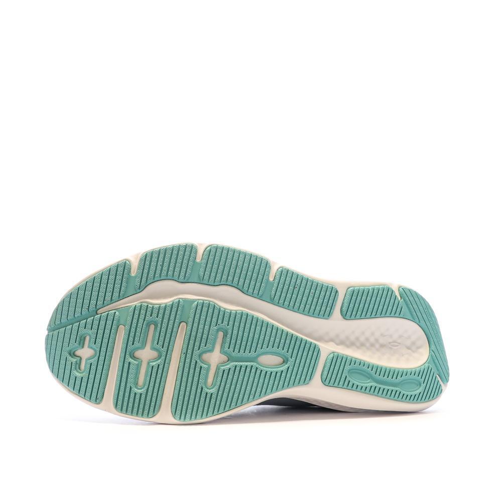 Buty biegowe Under Armour Charged Pursuit Szare/Turkusowe 5/7
