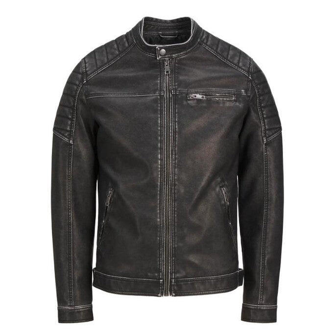 Giubbini uomo jack&jones nero 5/7