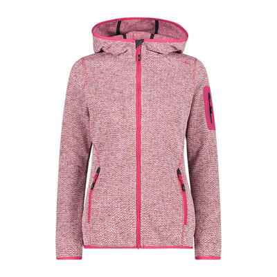 Dames fleece met capuchon cmp