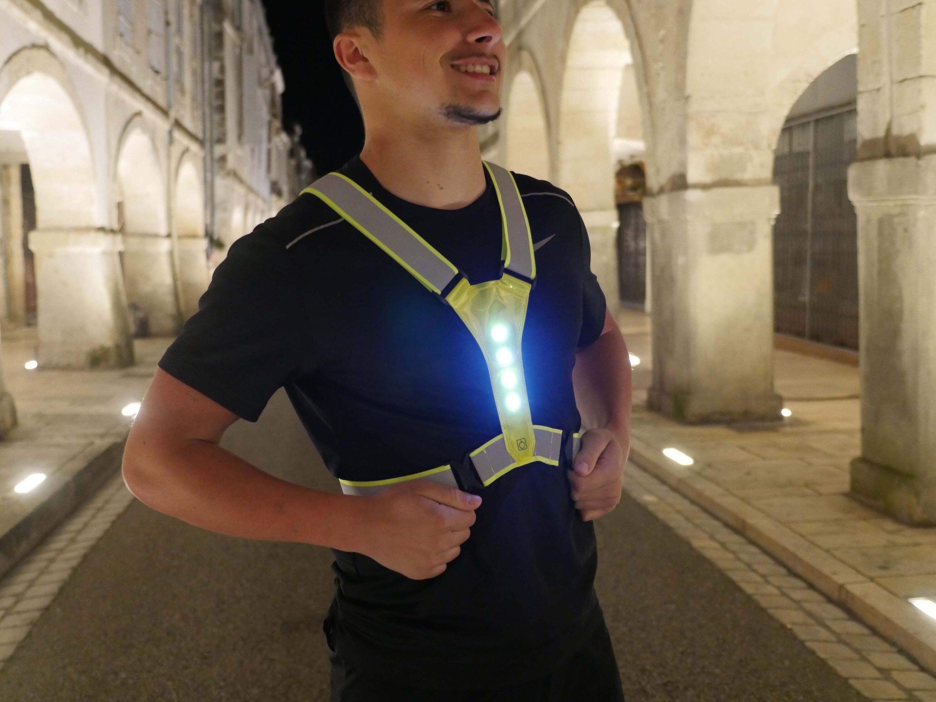 Arnés de Seguridad LED Recargable para Running y Ciclismo – Alta Visibilidad 4/6
