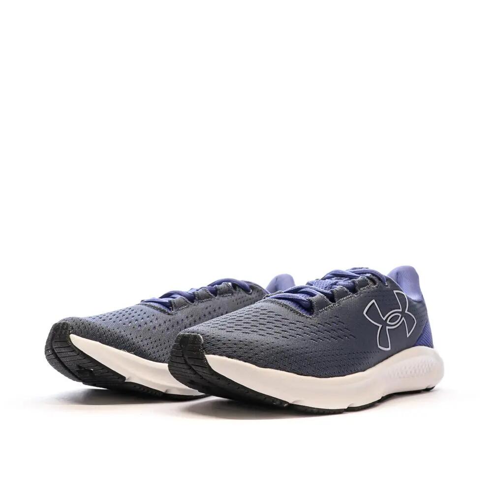 Loop schoenen Under Armour Charged Pursuit Dames Zwart/Blauw 7/7