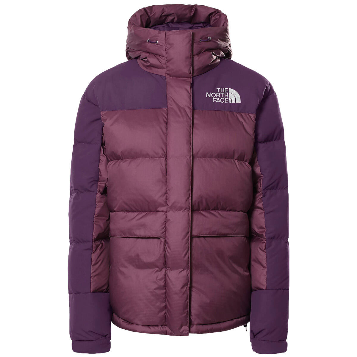The North Face - Doudoune Femme Hymalayan Down Parka W - Doudoune Duvet - Violet - Decathlon