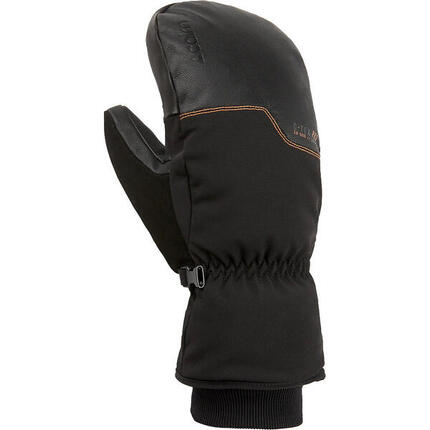 Unisex - Snow - Mittens - Warm, Waterproof, Leather - Makalu IN Pro R - Black