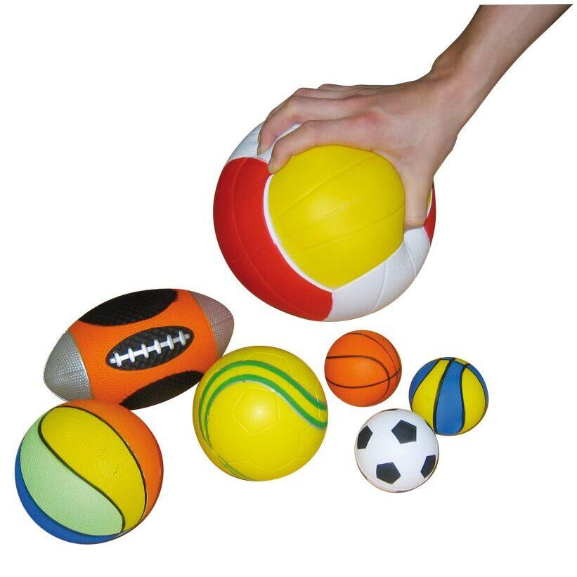 Balle de football en mousse PU Tanga sports 1/2