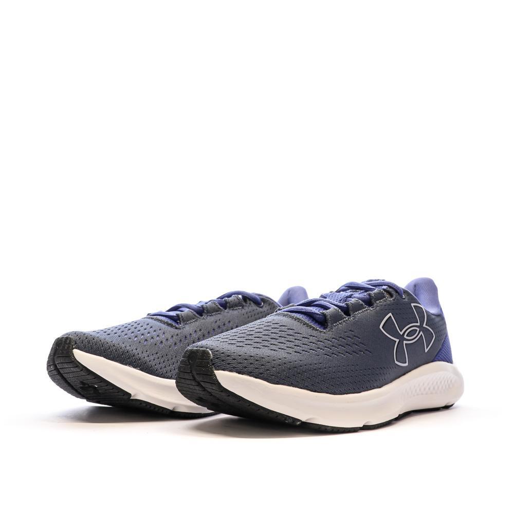 Chaussures de Running Noire/Bleu Femme Under Armour Charged Pursuit 6/7