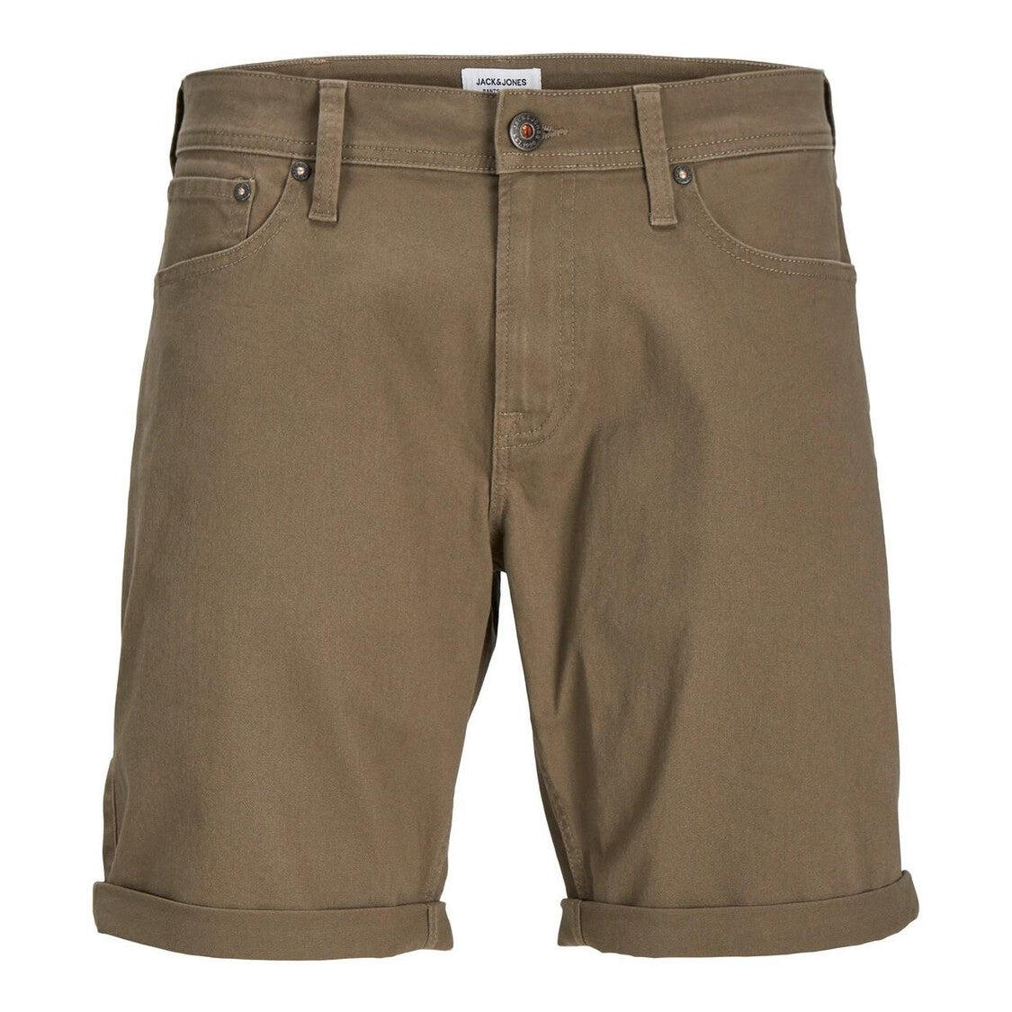 Cordon élastique marron Short Jack & Jones Strick 2/7