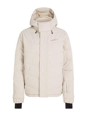 O'neill z.e.n. puffer hybrid ski jas dames - beige