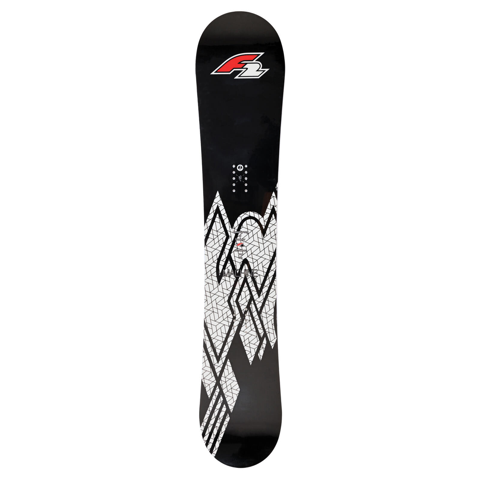 F2  Snowboard Rental Machine  168xw cm Schwarz 2/3