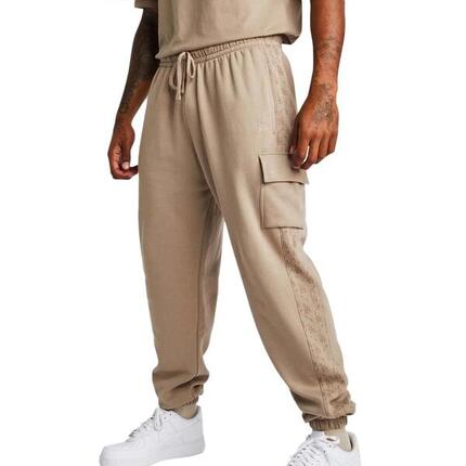 New Era Losdod Herren Jogginghose Taupe
