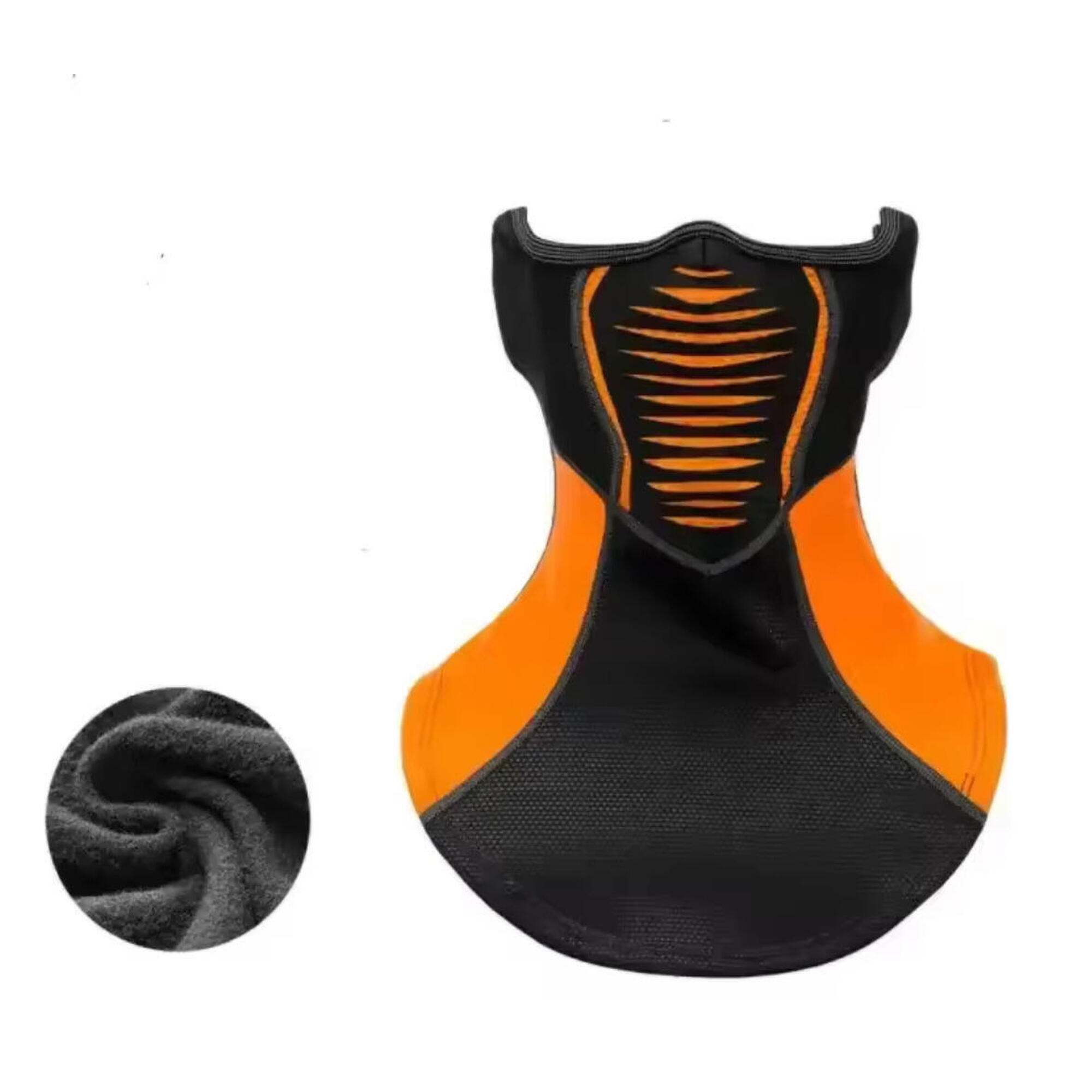 Rockbros - Rockbros Cagoule Polaire Thermique Motif - Cagoule - Noir - Taille Unique - Decathlon