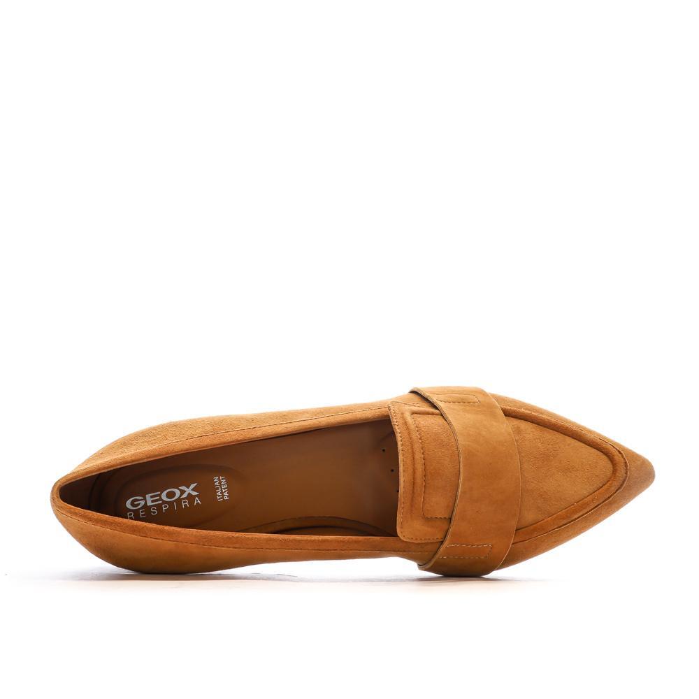 Mocassins Marron Femme Geox Charyssa 4/7