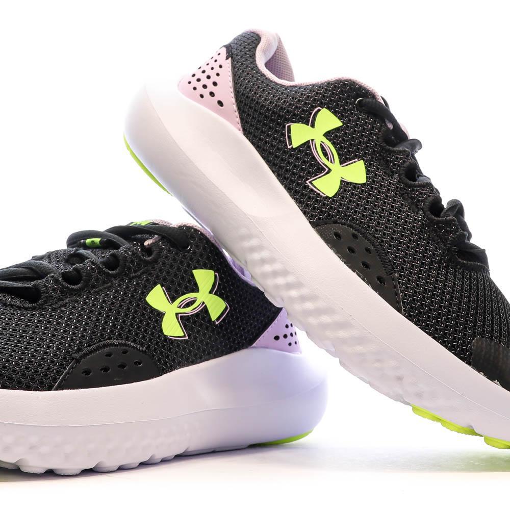 Baskets Violette/Rose Fille Under Armour Ggs Surge 4 7/7