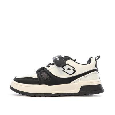 Lotto pescara jongens sneakers zwart/wit
