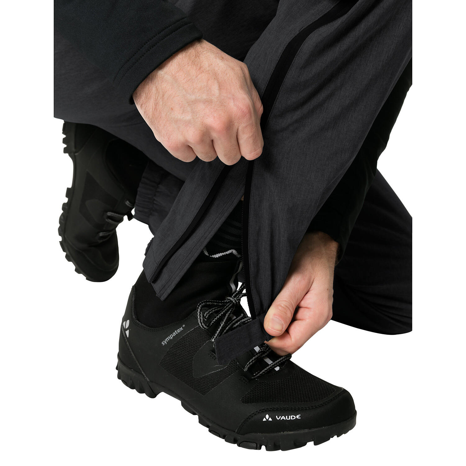 Herren Hose lang MENS YARASWARM RAIN PANTS 6/7