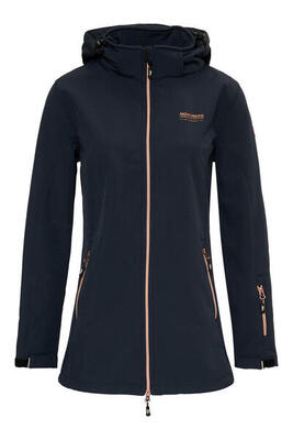 Nordberg irene softshell ski jas dames - navy