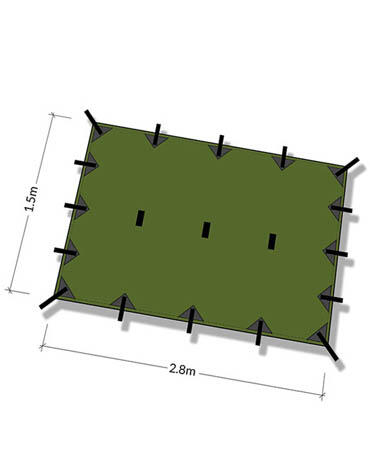 DD Superlight Tarp S 2/4