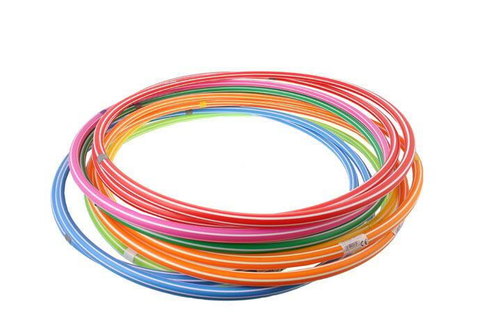 Set 10 cercuri gimnastica Sportech diametru 90 cm