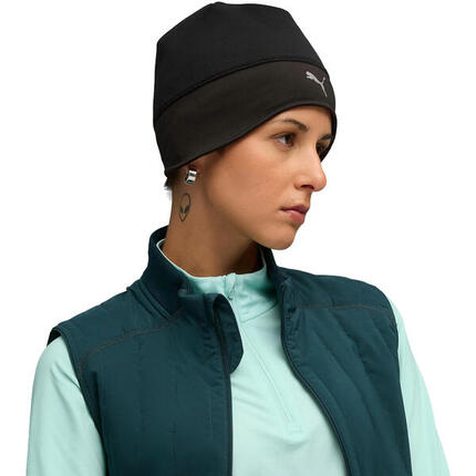 Haricot Puma Running Contoured Skull Beanie, Noir, Unisexe