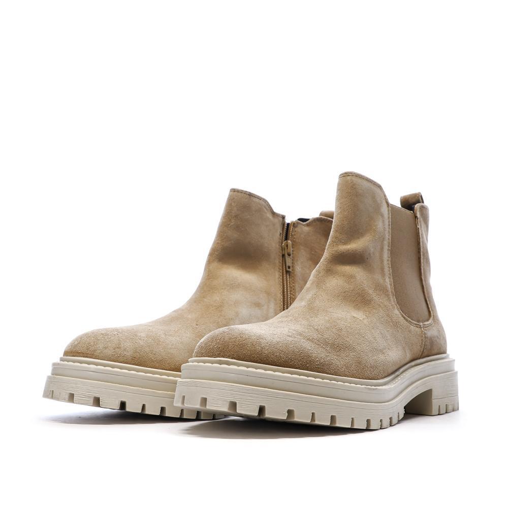 Bottines Taupe Femme Geox Iridea 6/7