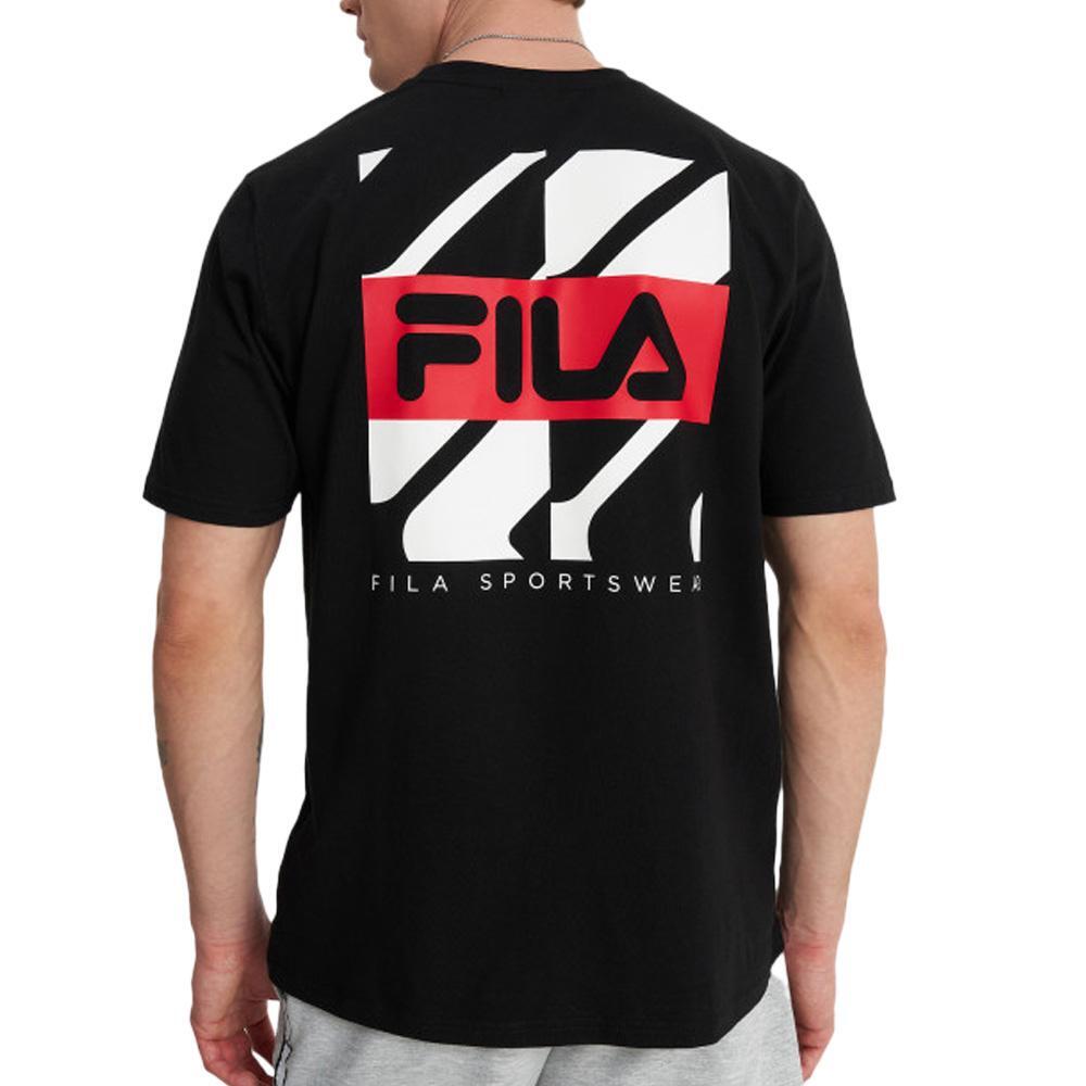 T-shirt Noir Homme Fila Graphic 2/2