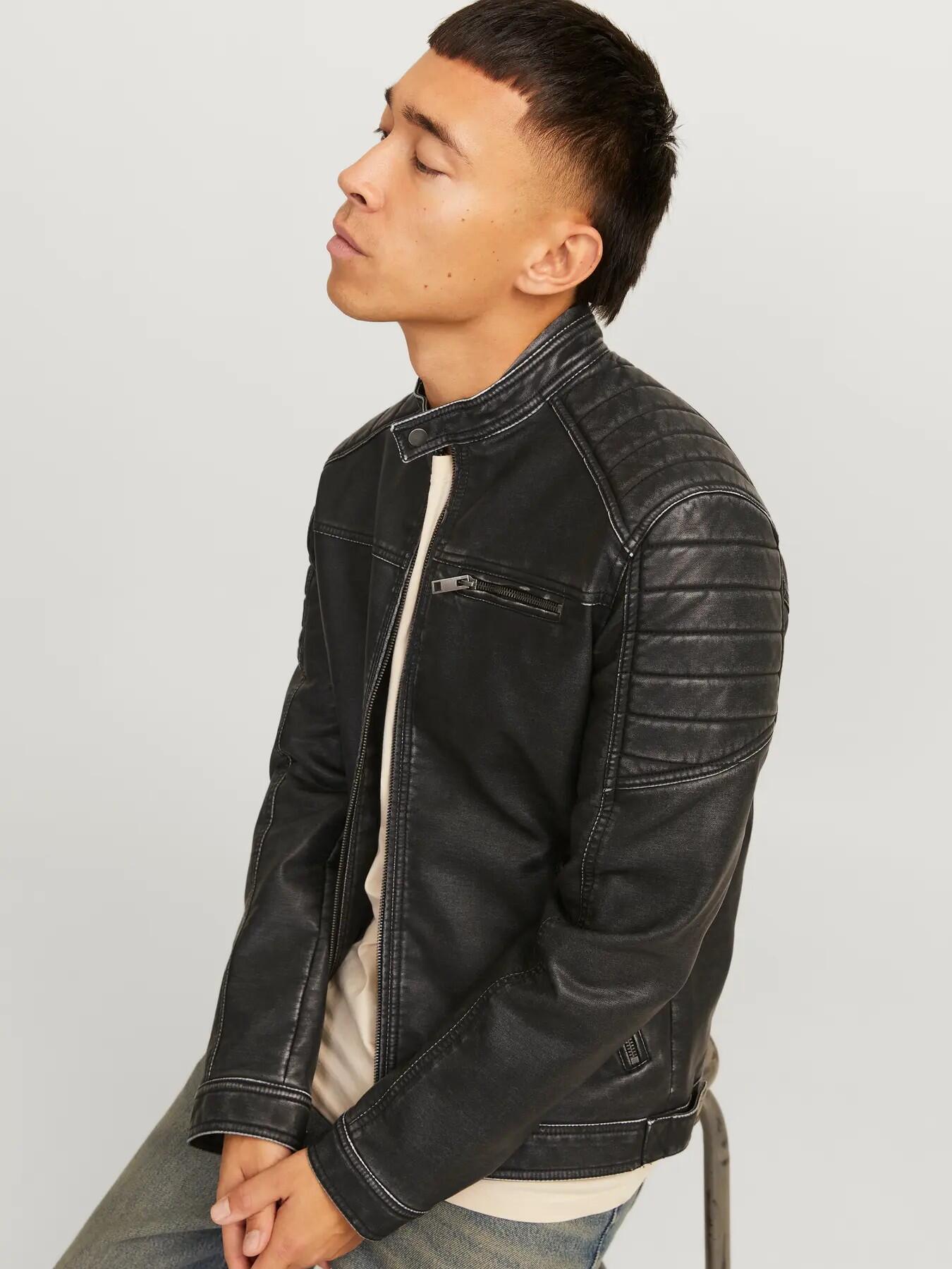 Giubbini uomo jack&jones nero 4/7