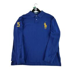 Reconditionné - Polo manches longues Homme - Très Bon État