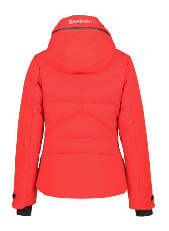 Icepeak Flovilla Ski Jas Dames - Rood 3/4