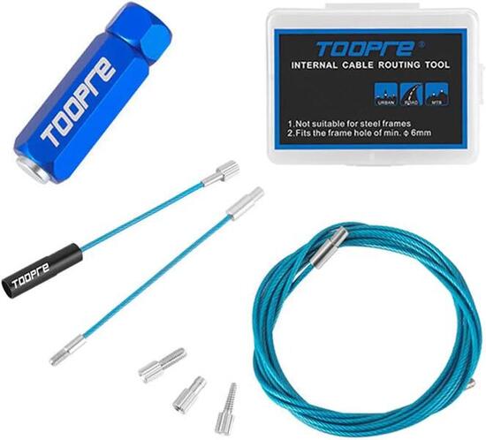 kit instradamento cavi interni storage per telai in carbonio