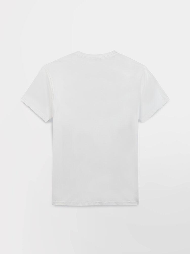 Camiseta Blanca de Hombre TBS MELUTEE 2/2