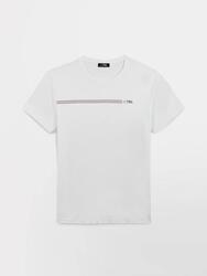 T-shirt manches courtes Homme - MELUTTEE Blanc/ecru