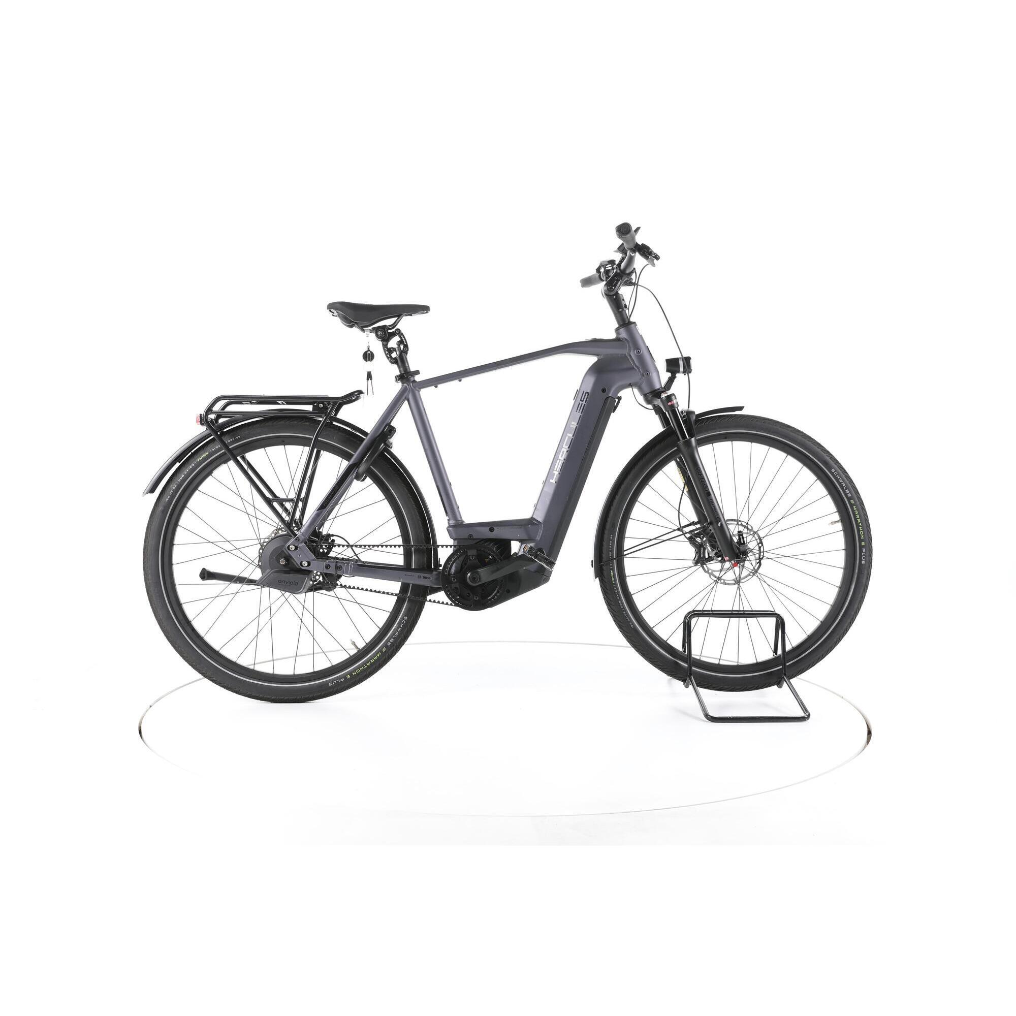 Hercules - Reconditionné - Hercules Futura Max I-f360+ City Vélo Électrique - Bon - Vélo Ville - Gris - 57 - Decathlon