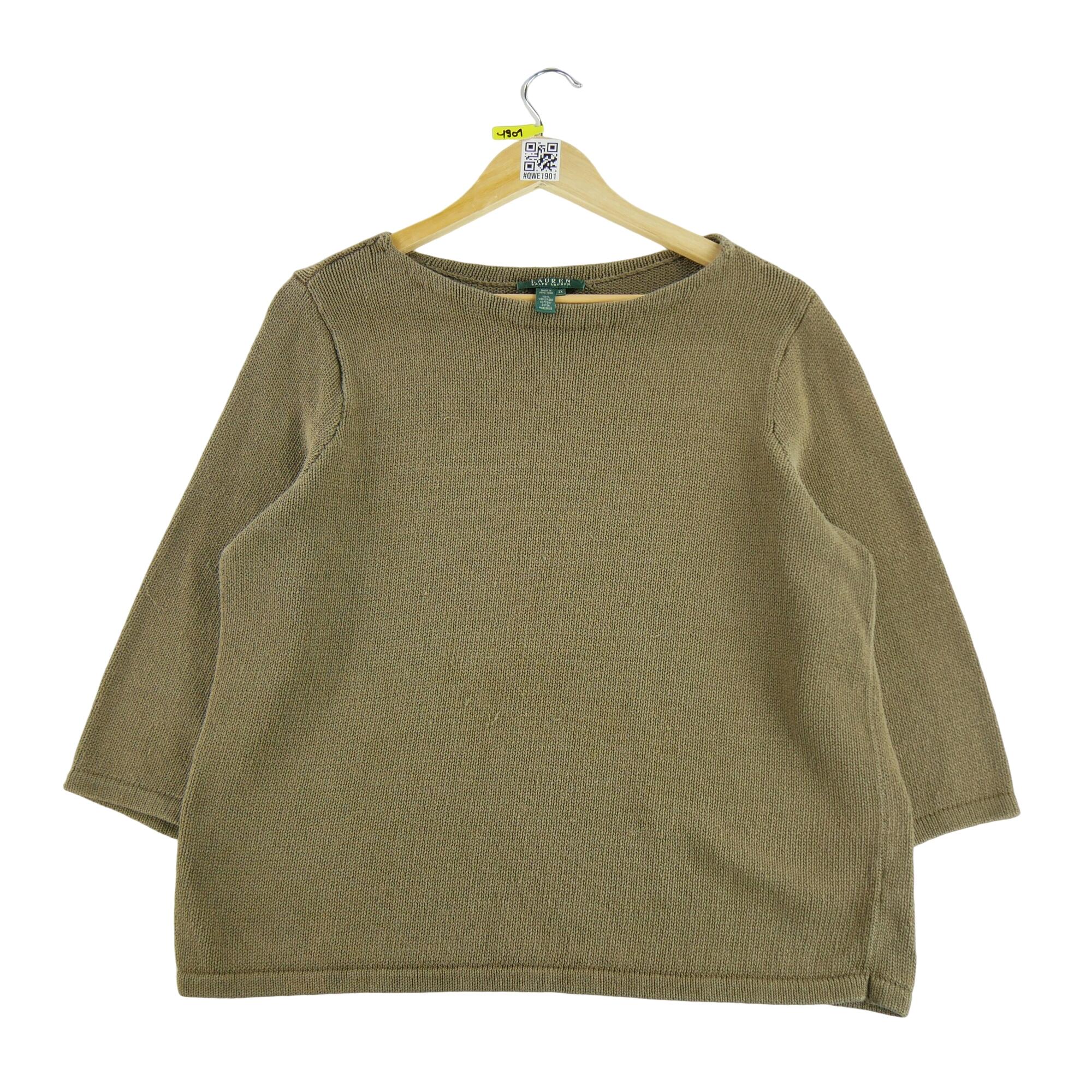 RALPH LAUREN Reconditionné - Pull Femme Beige - Bon État