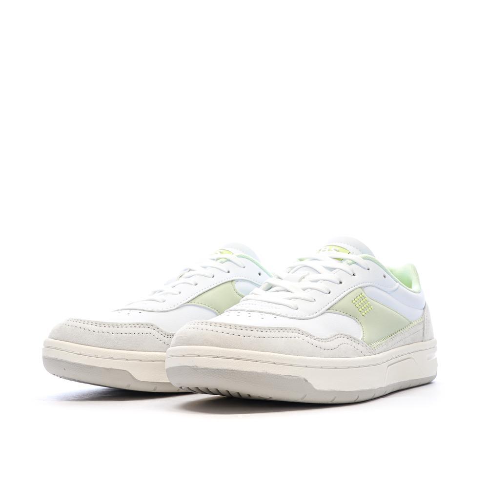 TBS ALMERIA Dames Sneakers Wit/Geel 6/7