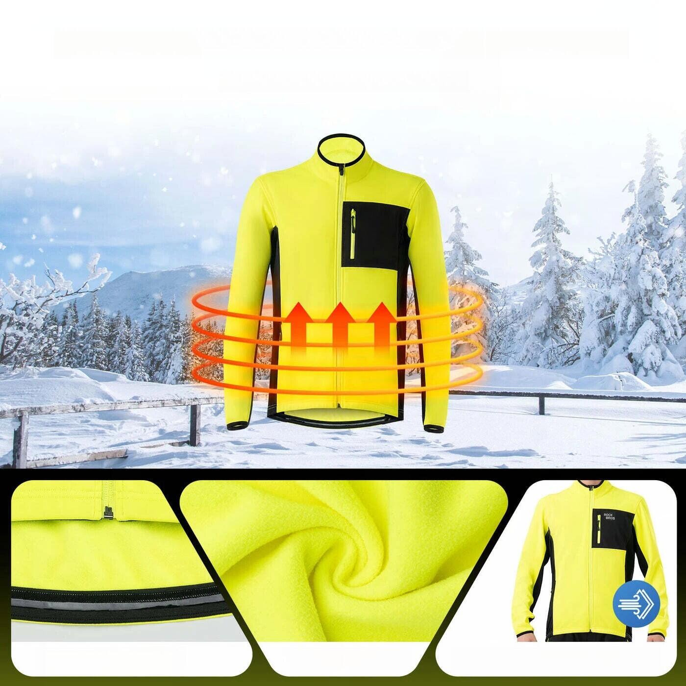 ROCKBROS Winter-Radset (Jacke und Hose) 2/5
