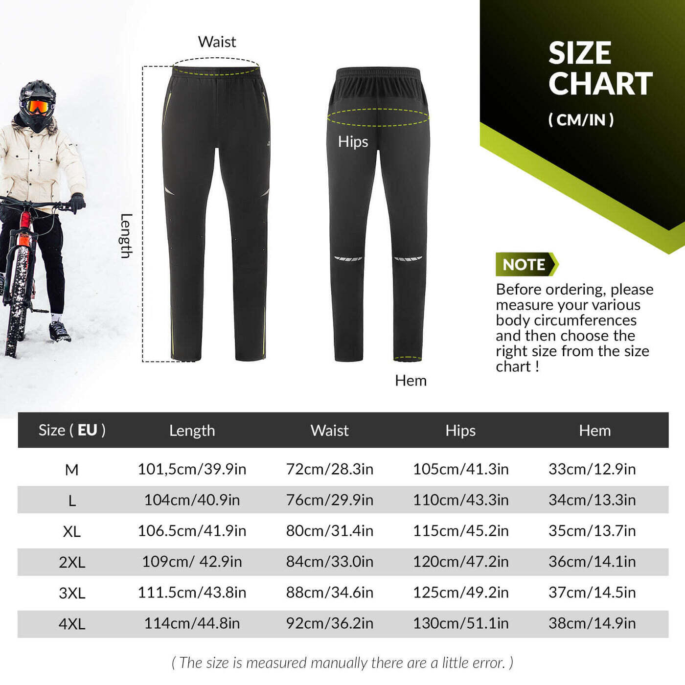 ROCKBROS Winter-Radset (Jacke und Hose) 5/5