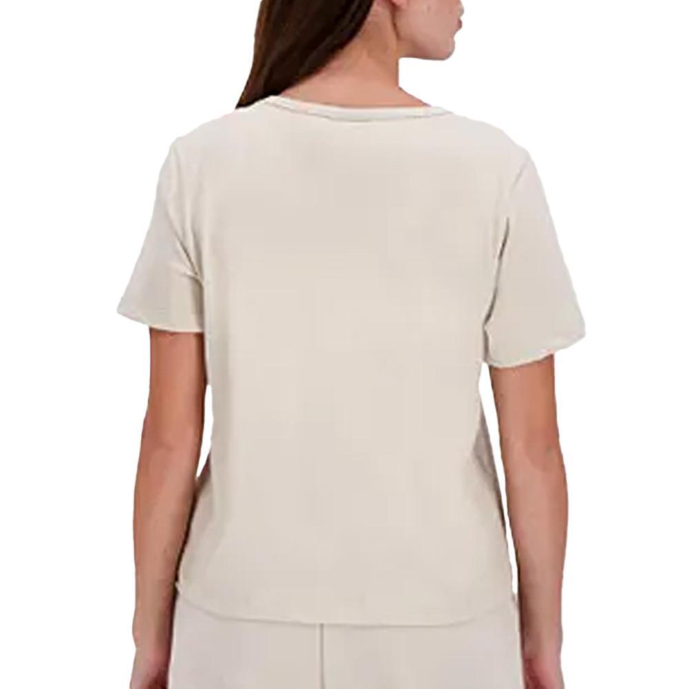 T-Shirt Beige Femme Le Coq Sportif Contemporain 2/5