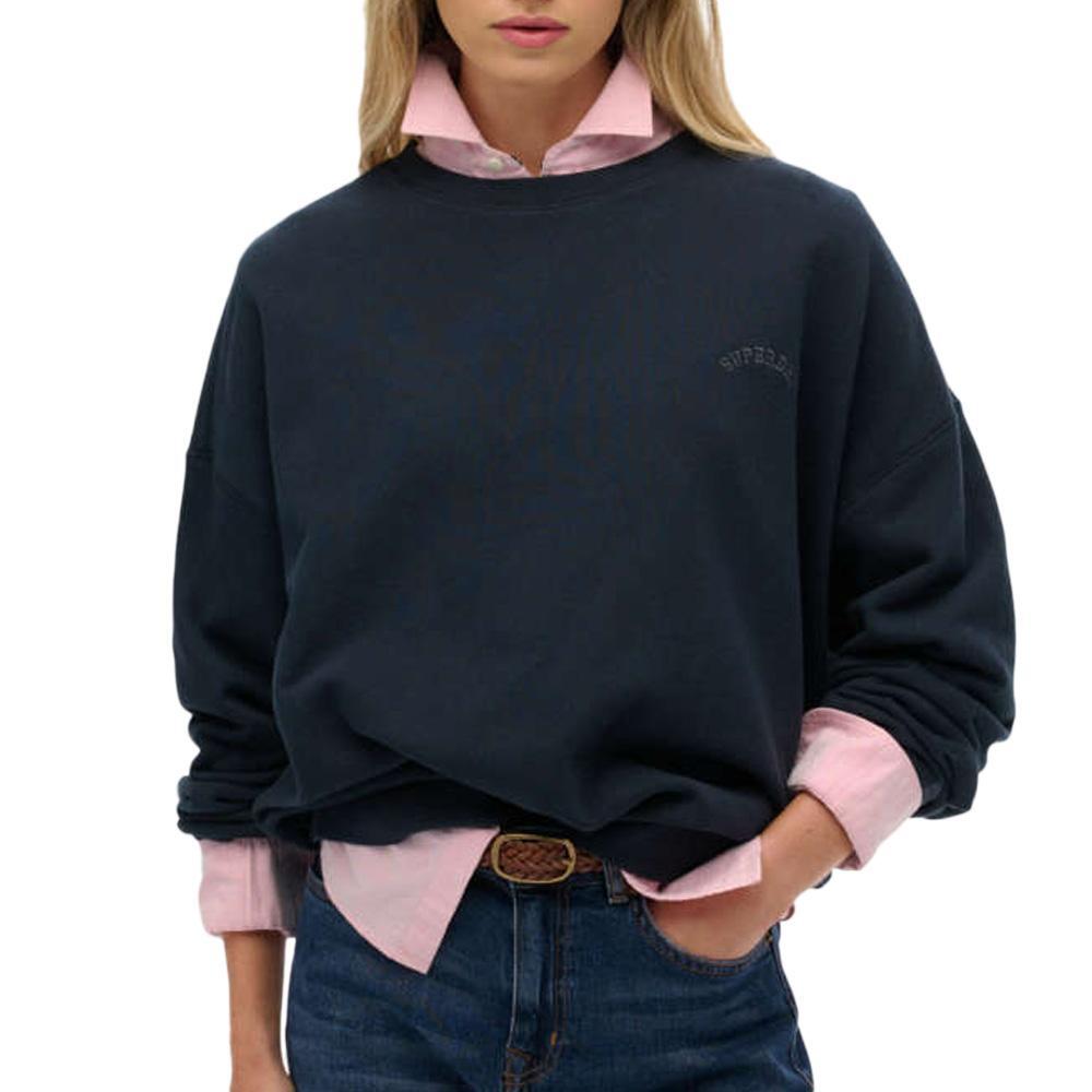 Superdry Women's Essential Navy Sweatshirt
