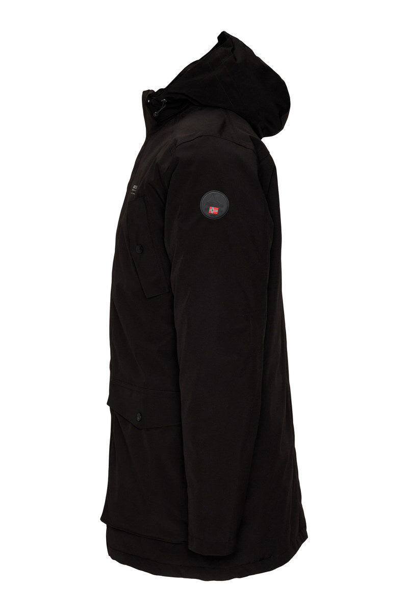 Nordberg Hallstein Parka Winterjas Heren - Zwart 2/4