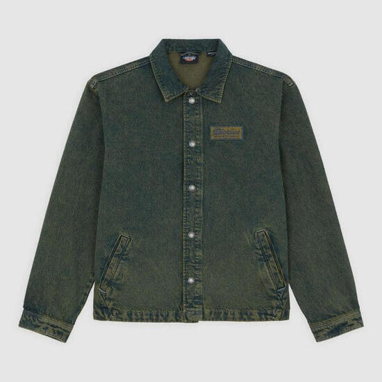 Jacke Dickies Lewiston Denim grüner Ton