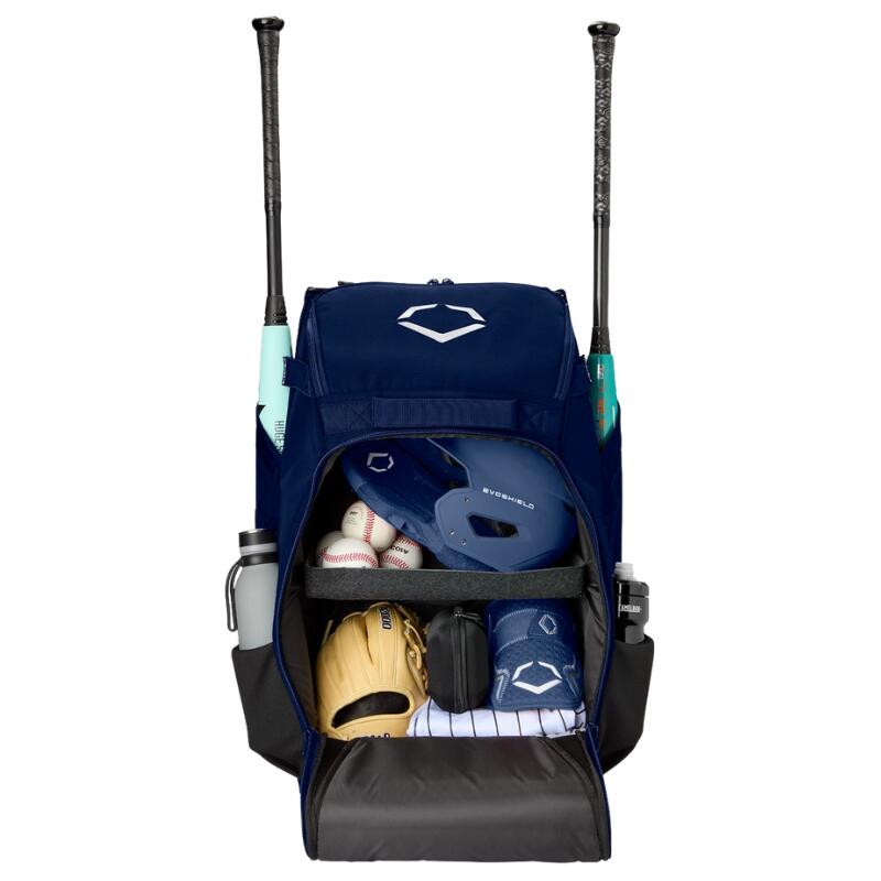 Evoshield WB577690 Takeover Utility Wheeled Bag Color Navy Baseball/Softball 3/7