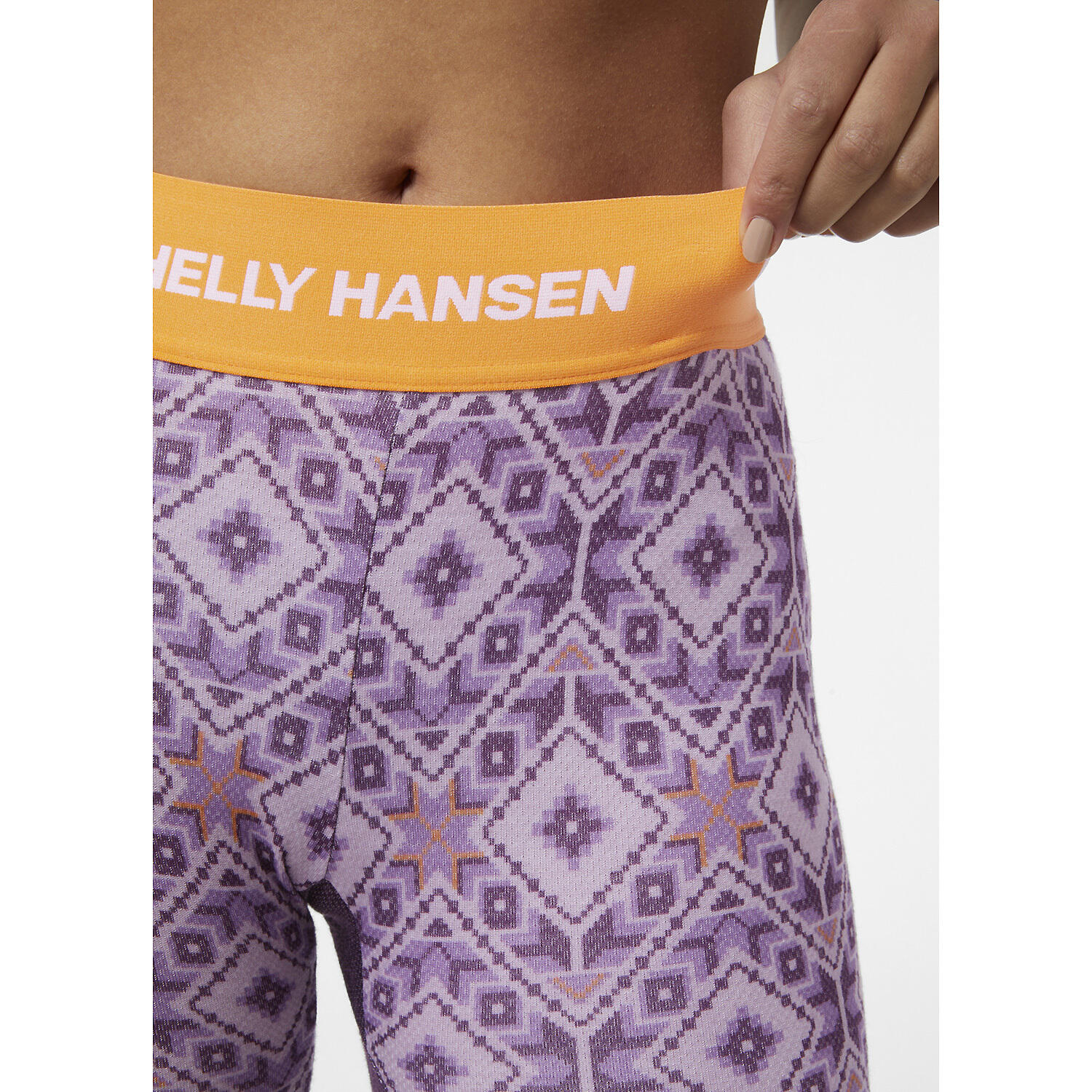 Damen Hose lang W LIFAMERINOMIDWEIGHT GRAPHIC PANT 6/6